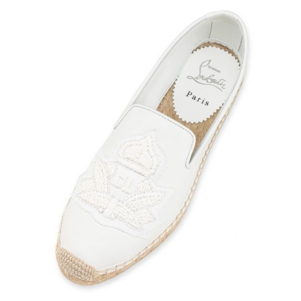 Christian Louboutin Nanou Max BIANCO/LIN BIANCO 42